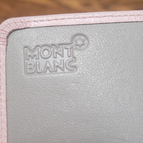 Montblanc wallet soft pink leather - Picture 2 of 16